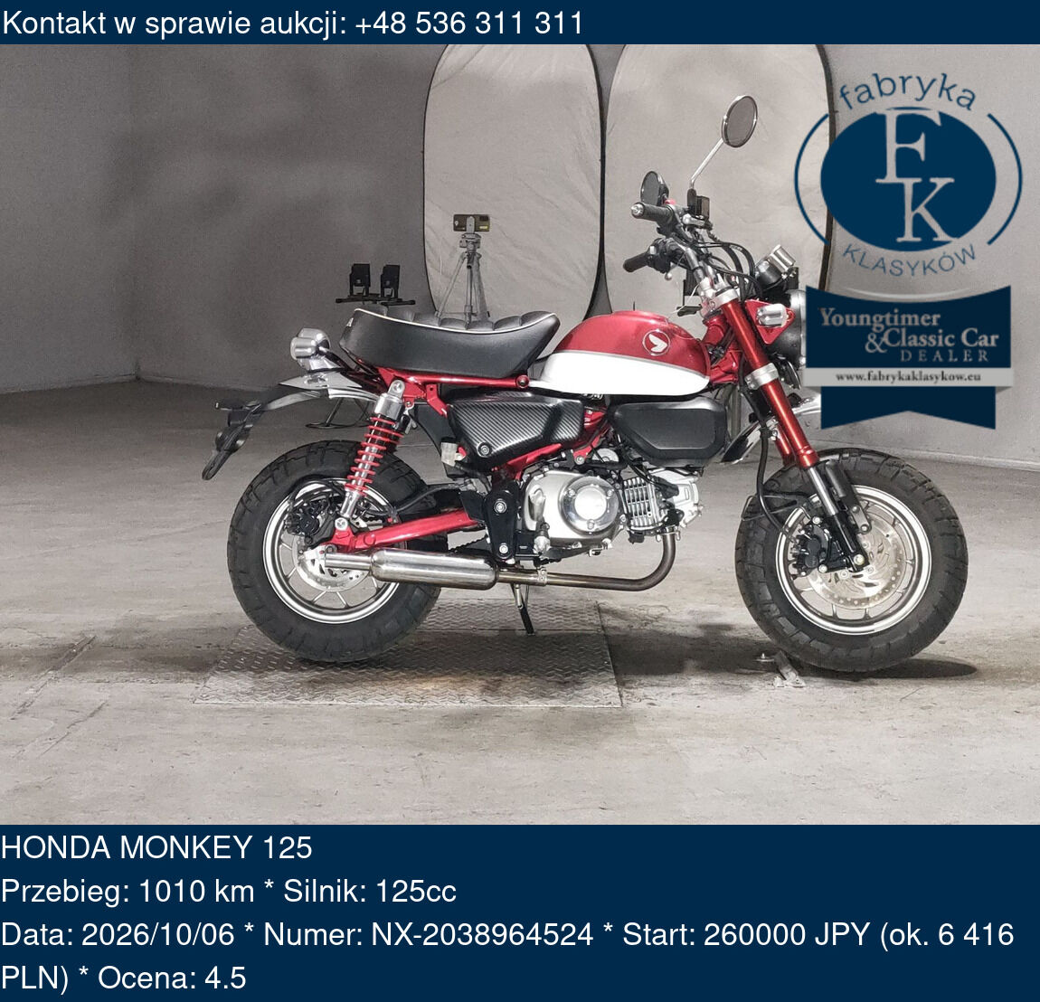 HONDA MONKEY 125  - zdjęcie 2