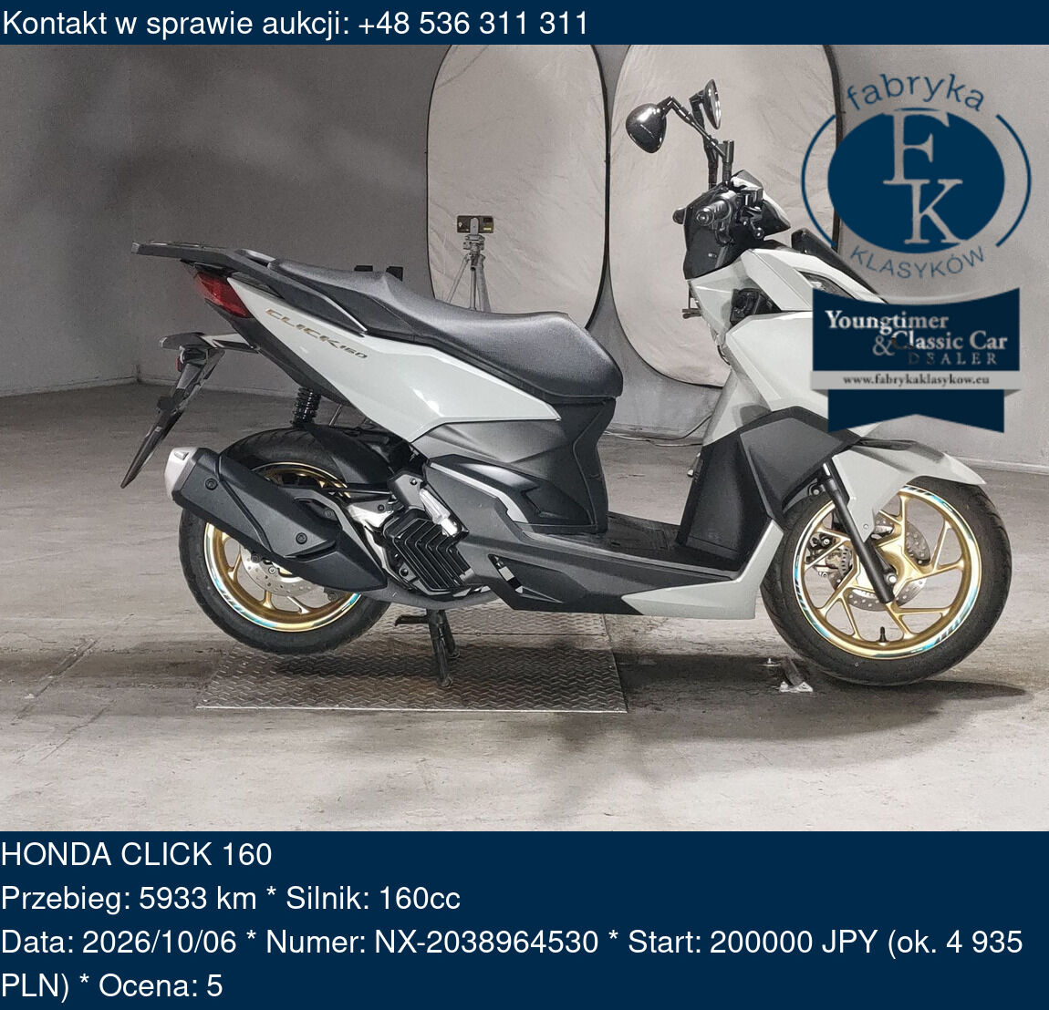 HONDA CLICK 160  - zdjęcie 2