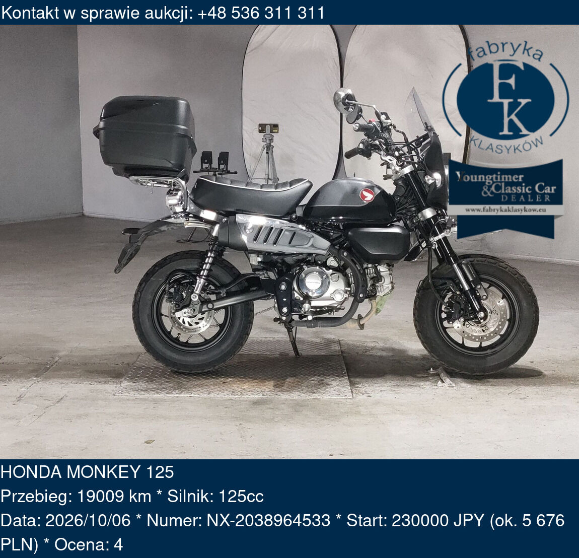HONDA MONKEY 125 - zdjęcie 2