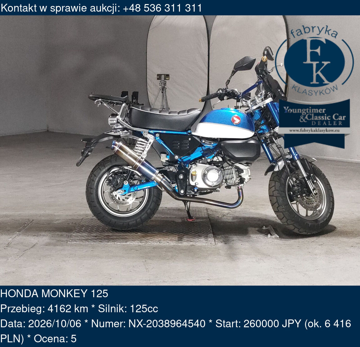 HONDA MONKEY 125  - zdjęcie 2