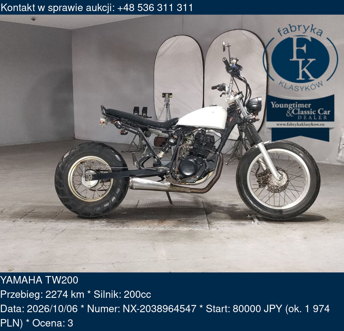 YAMAHA TW200  - zdjęcie 2