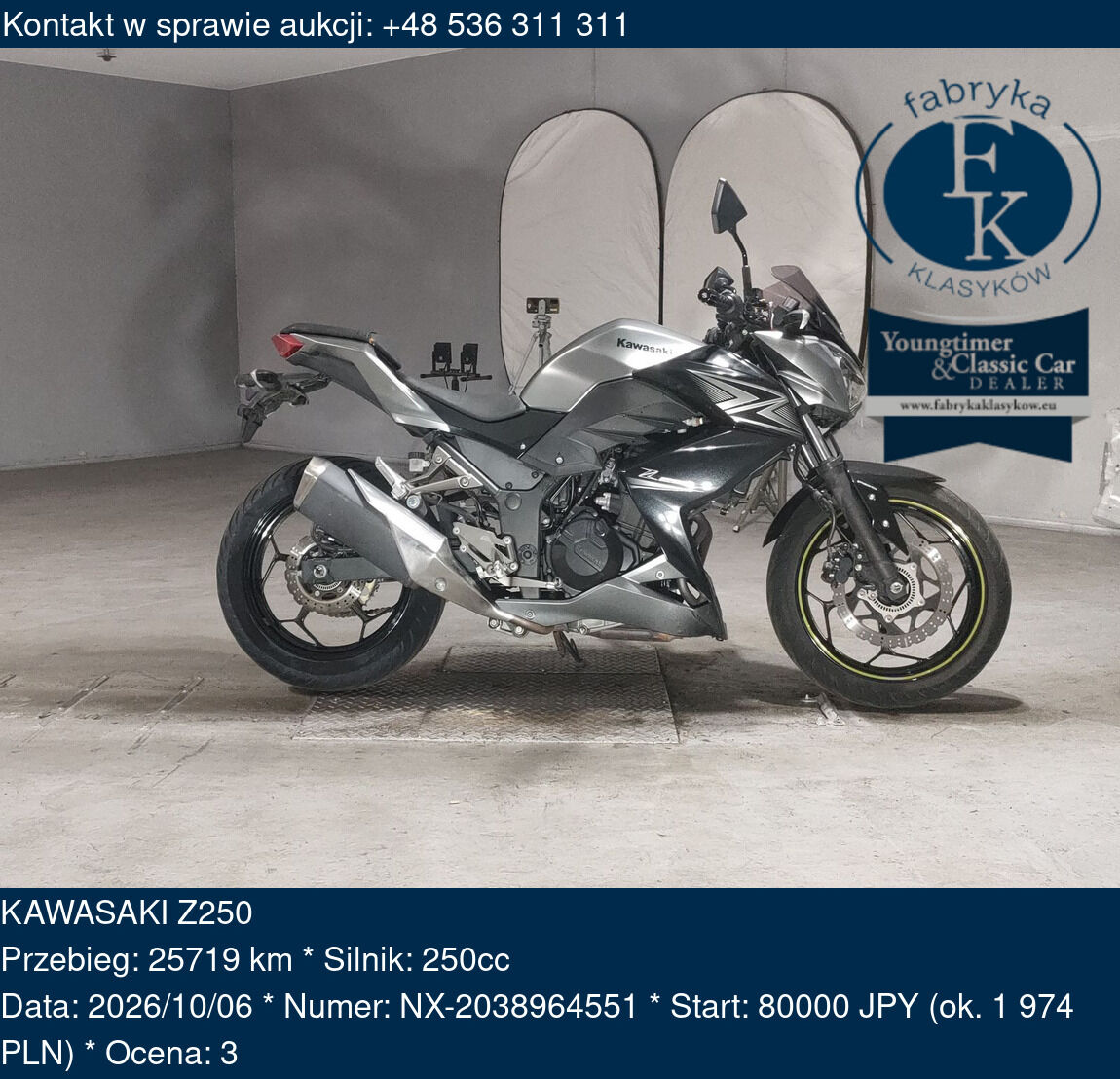 KAWASAKI Z250  - zdjęcie 2