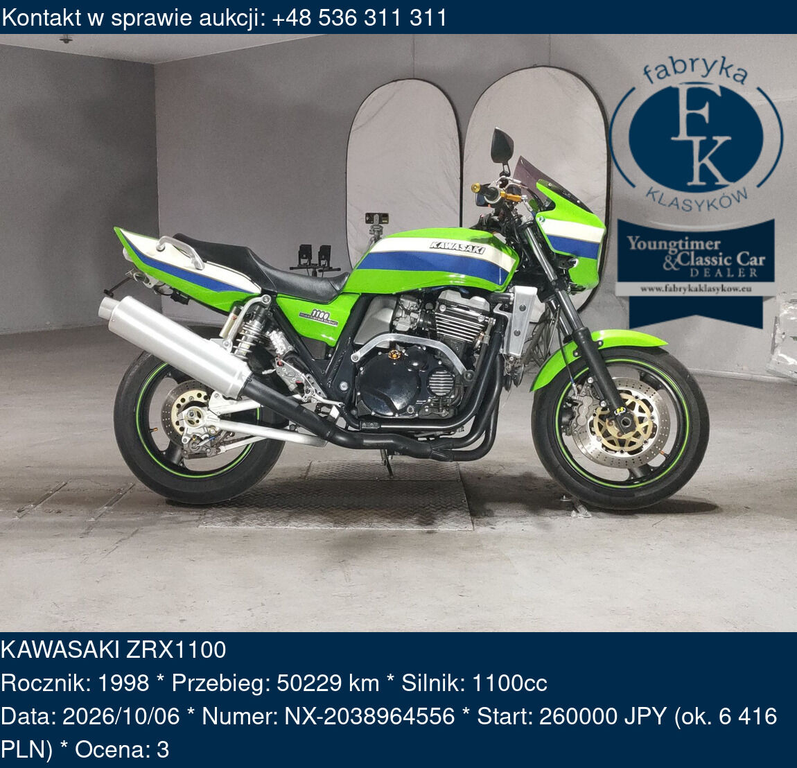 KAWASAKI ZRX1100 1998 - zdjęcie 2