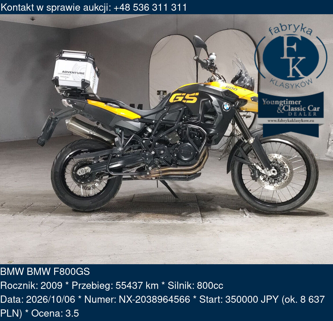 BMW BMW F800GS 2009 - zdjęcie 2