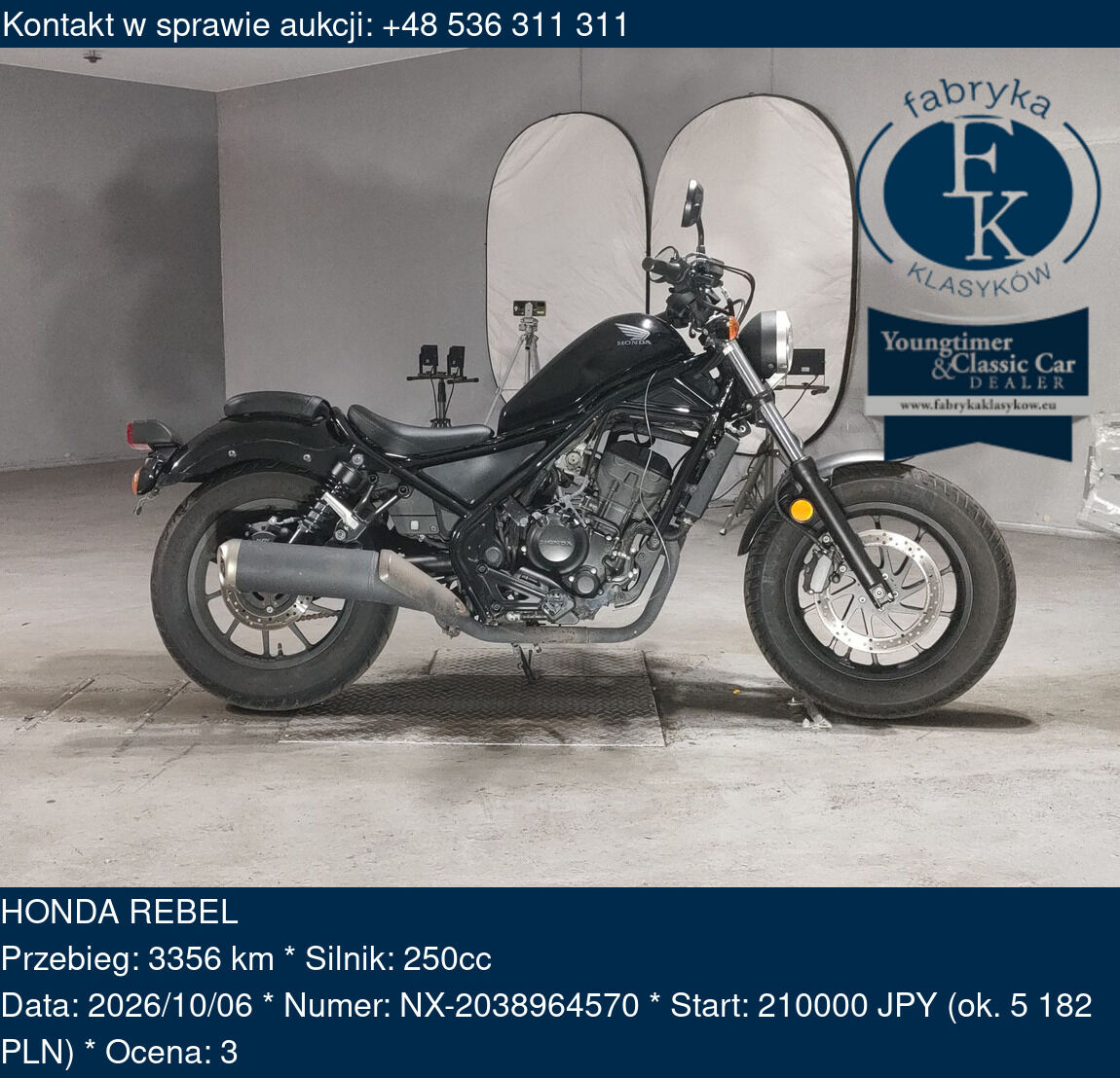HONDA REBEL  - zdjęcie 2