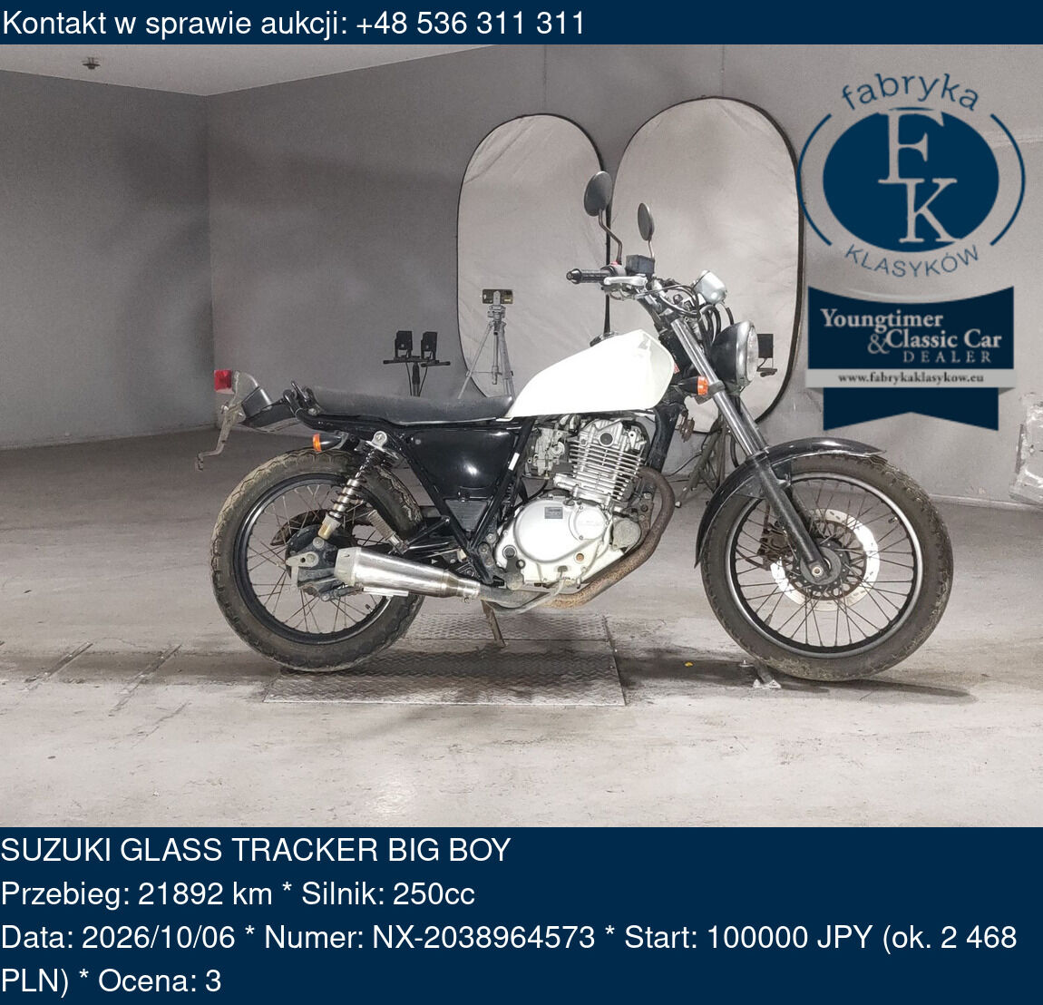 SUZUKI GLASS TRACKER BIG BOY  - zdjęcie 2