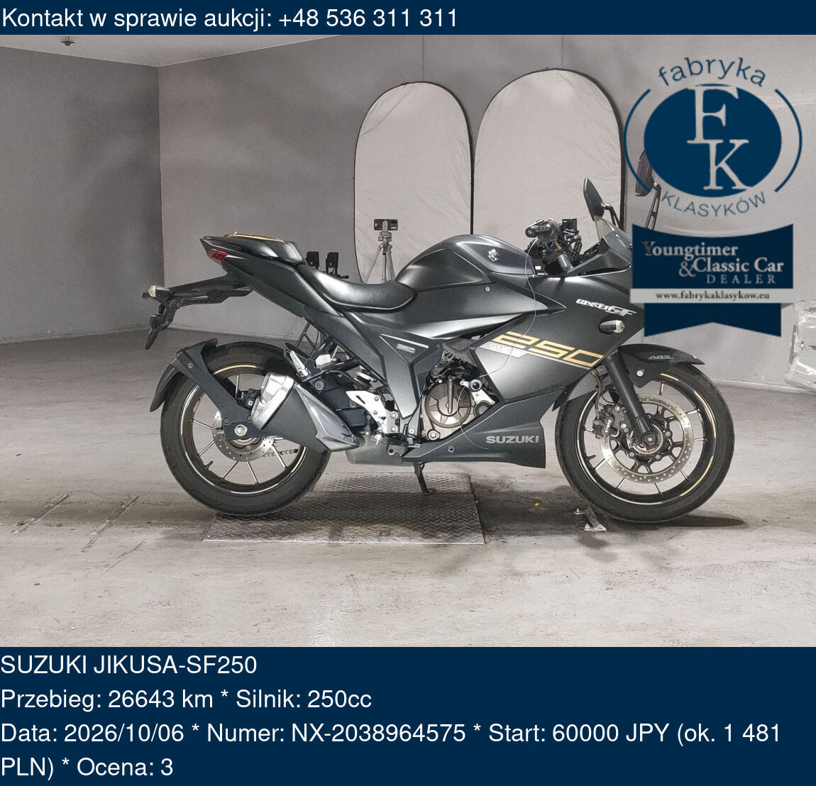 SUZUKI JIKUSA-SF250 - zdjęcie 2