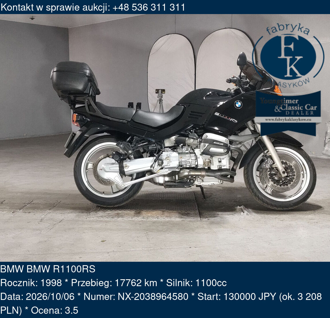 BMW BMW R1100RS 1998 - zdjęcie 2
