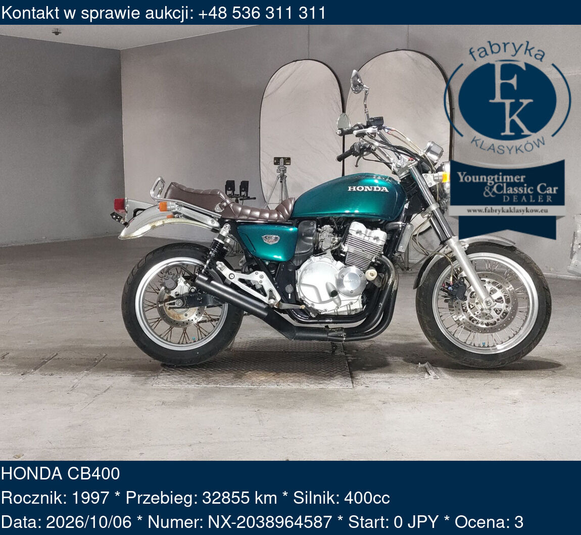 HONDA CB400 1997 - zdjęcie 2