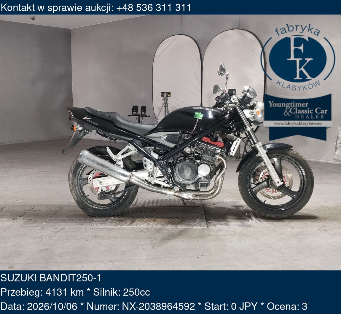 SUZUKI BANDIT250-1  - zdjęcie 2