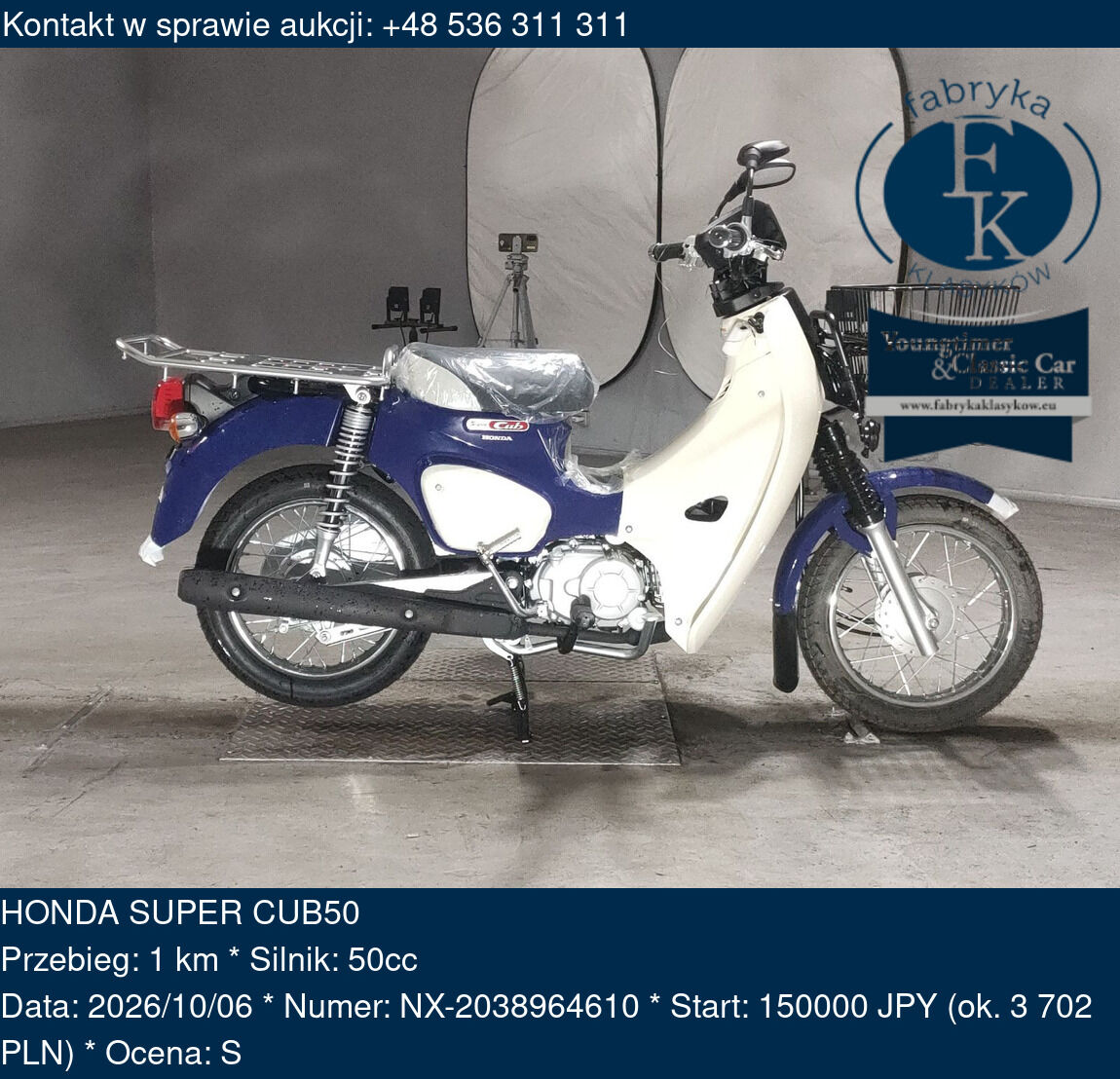 HONDA SUPER CUB50  - zdjęcie 2