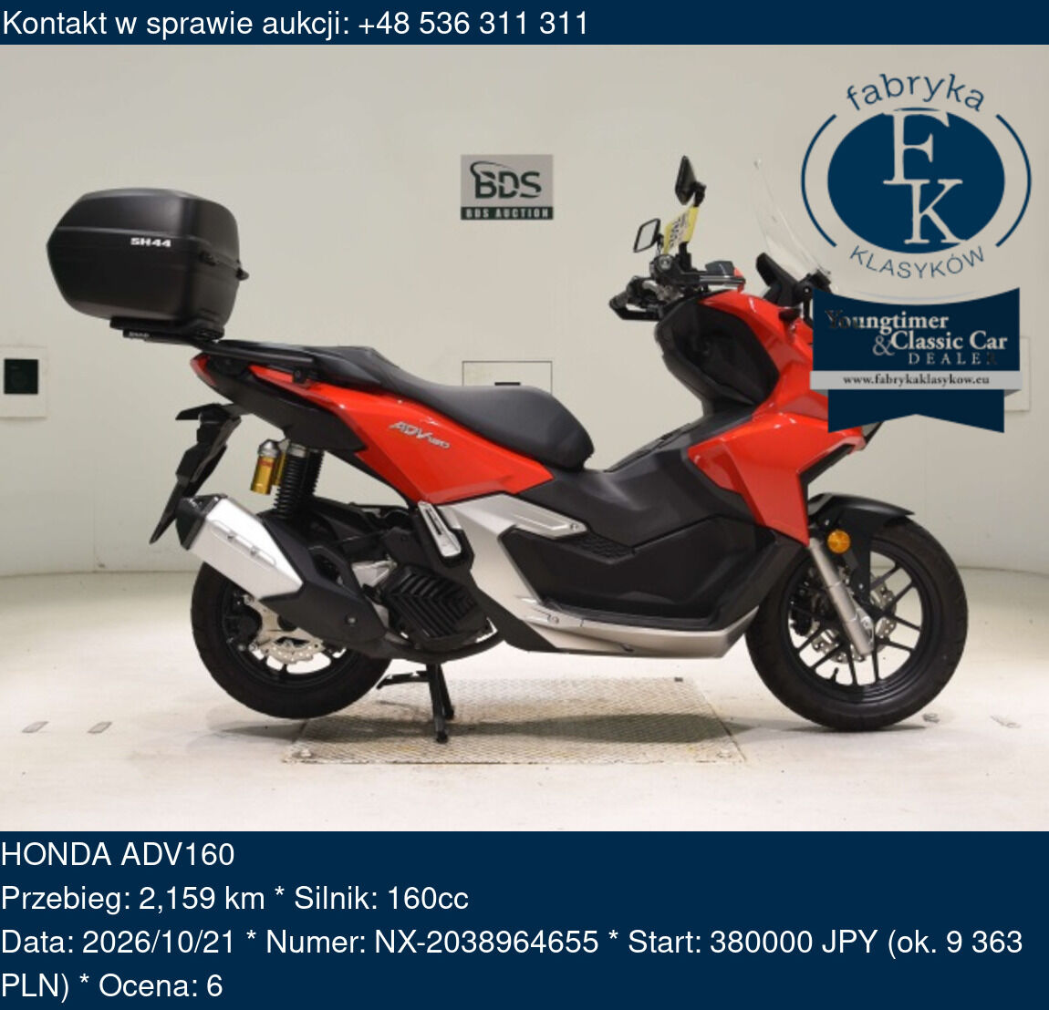 HONDA ADV160  - zdjęcie 2