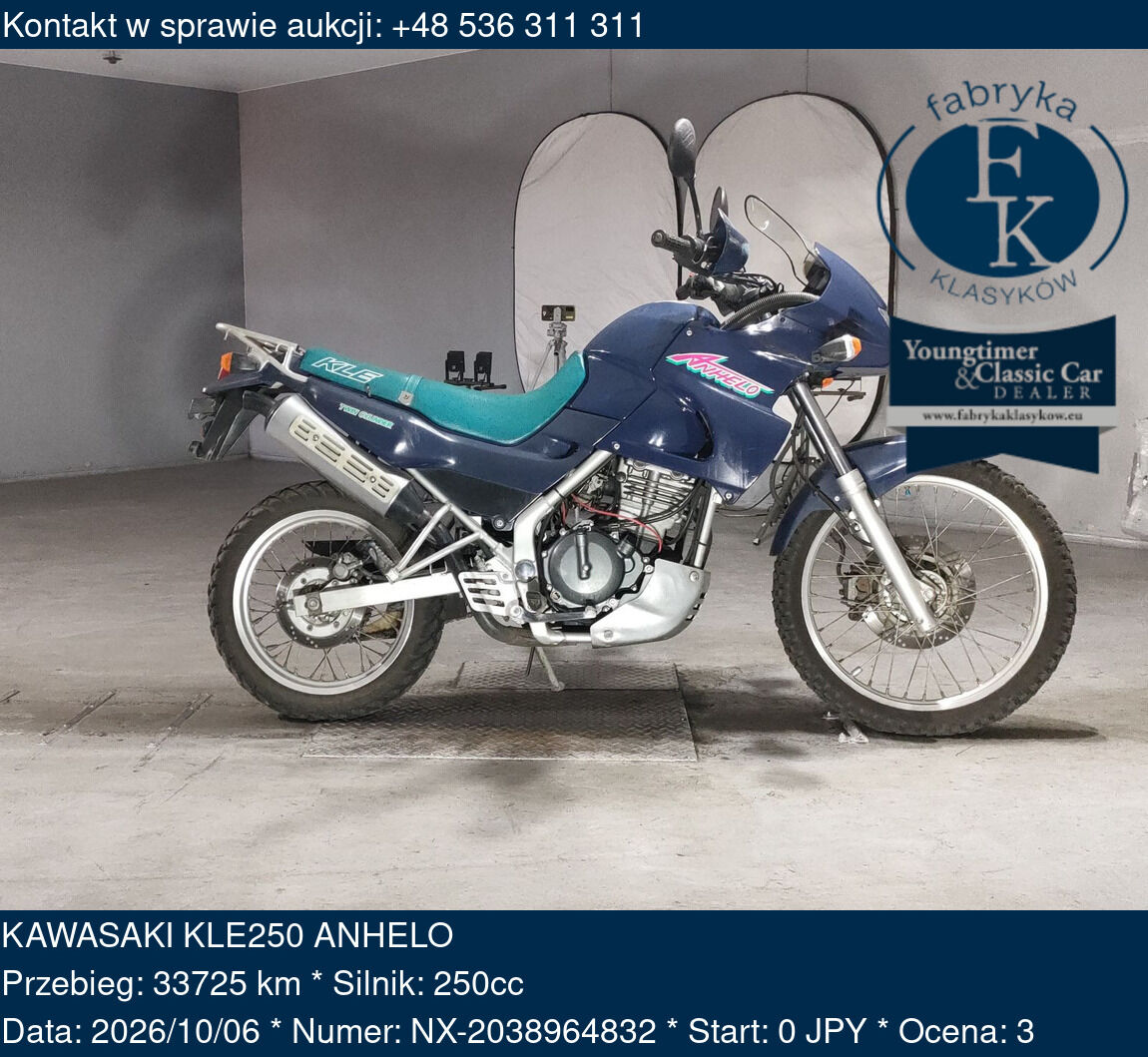 KAWASAKI KLE250 ANHELO  - zdjęcie 2