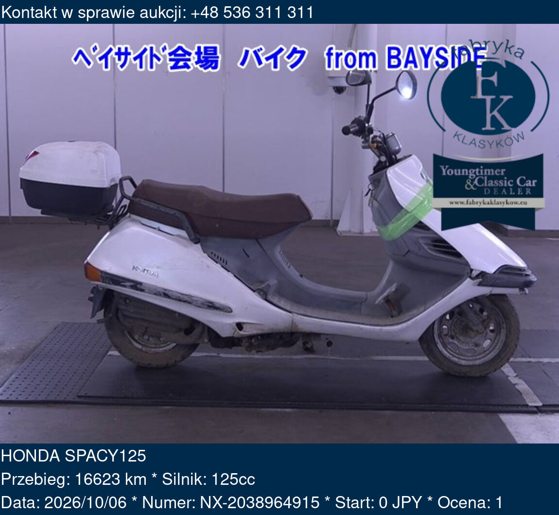 HONDA SPACY125  - zdjęcie 2