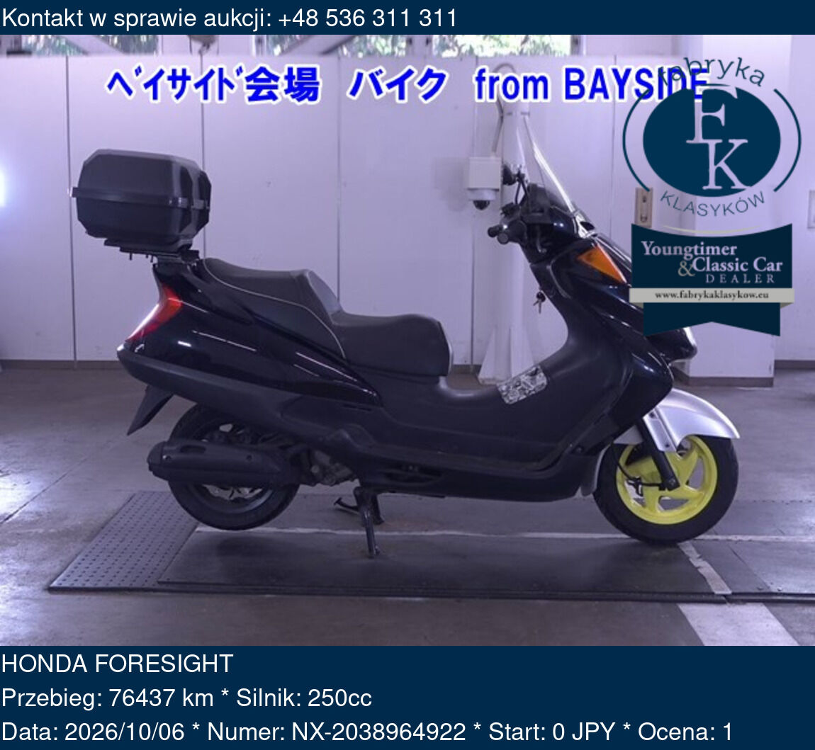 HONDA FORESIGHT - zdjęcie 2