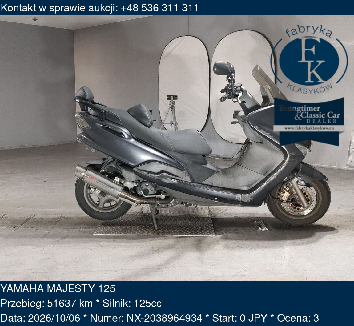 YAMAHA MAJESTY 125  - zdjęcie 2