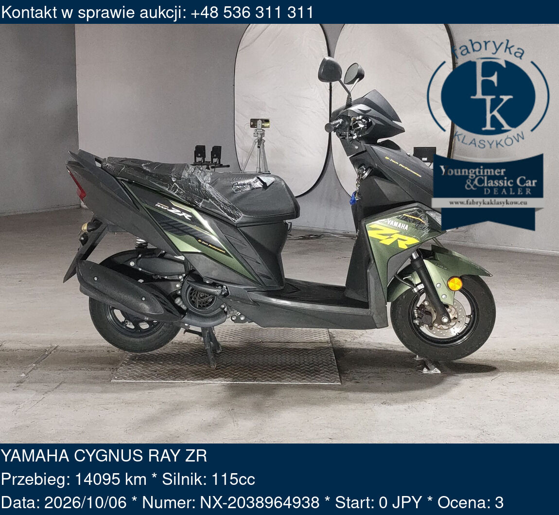 YAMAHA CYGNUS RAY ZR  - zdjęcie 2