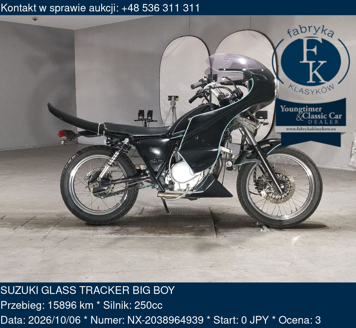 SUZUKI GLASS TRACKER BIG BOY  - zdjęcie 2