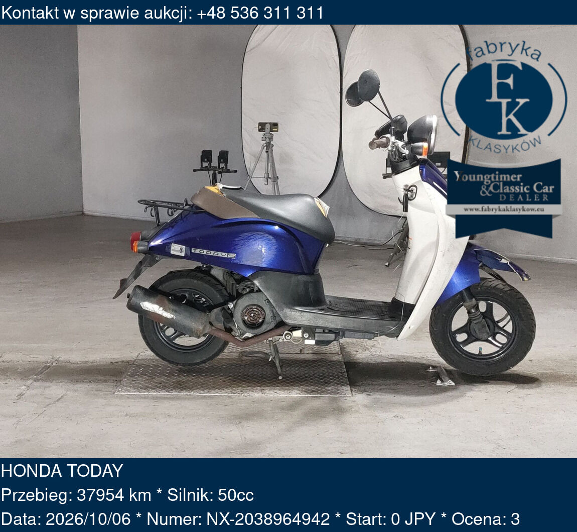 HONDA TODAY  - zdjęcie 2