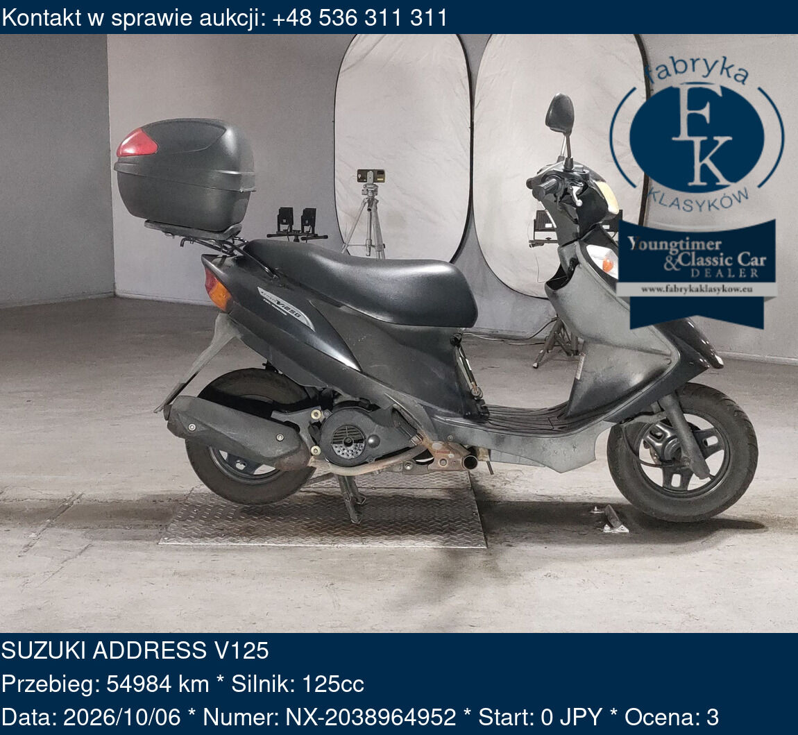 SUZUKI ADDRESS V125 - zdjęcie 2