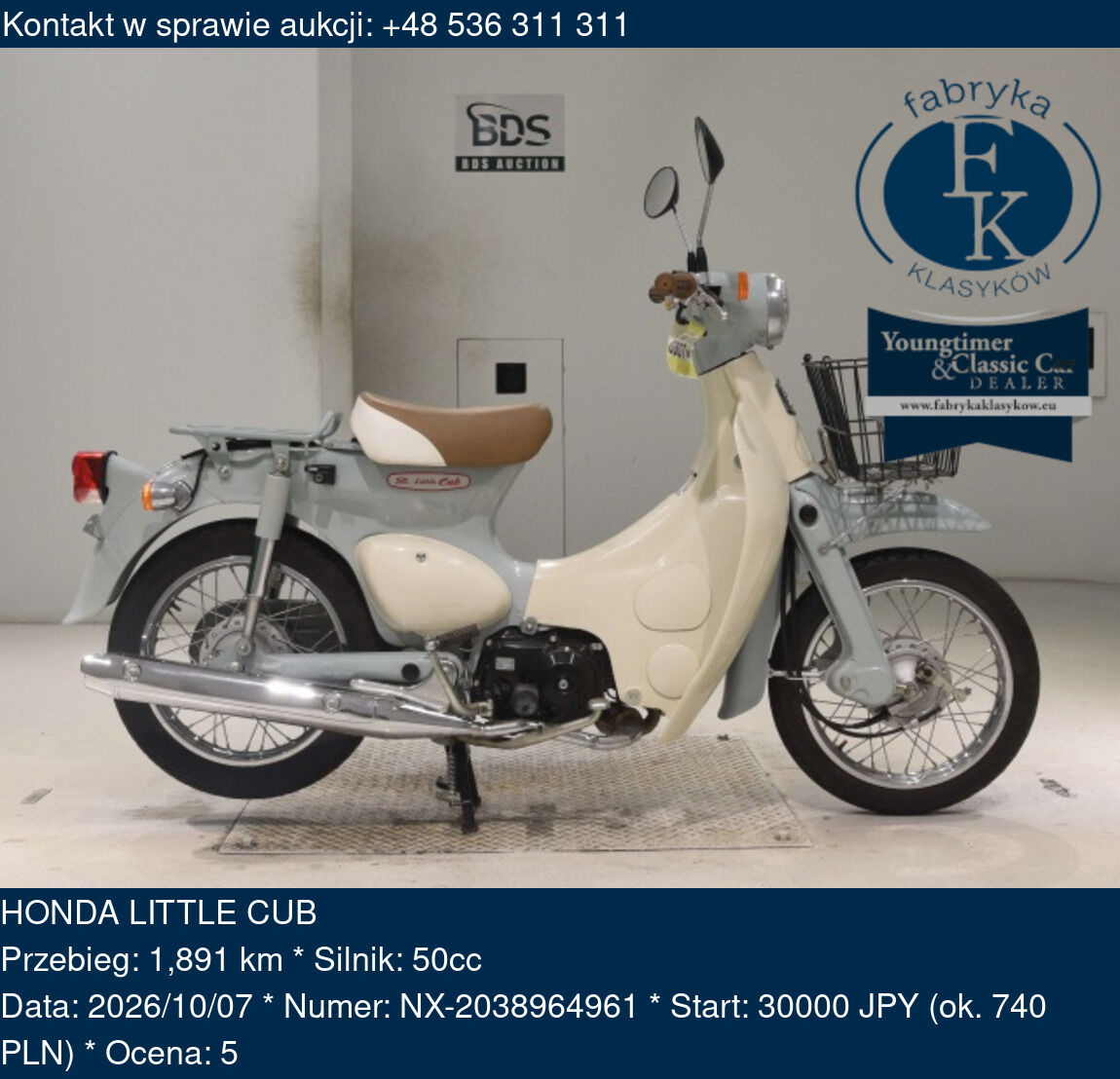 HONDA LITTLE CUB  - zdjęcie 2