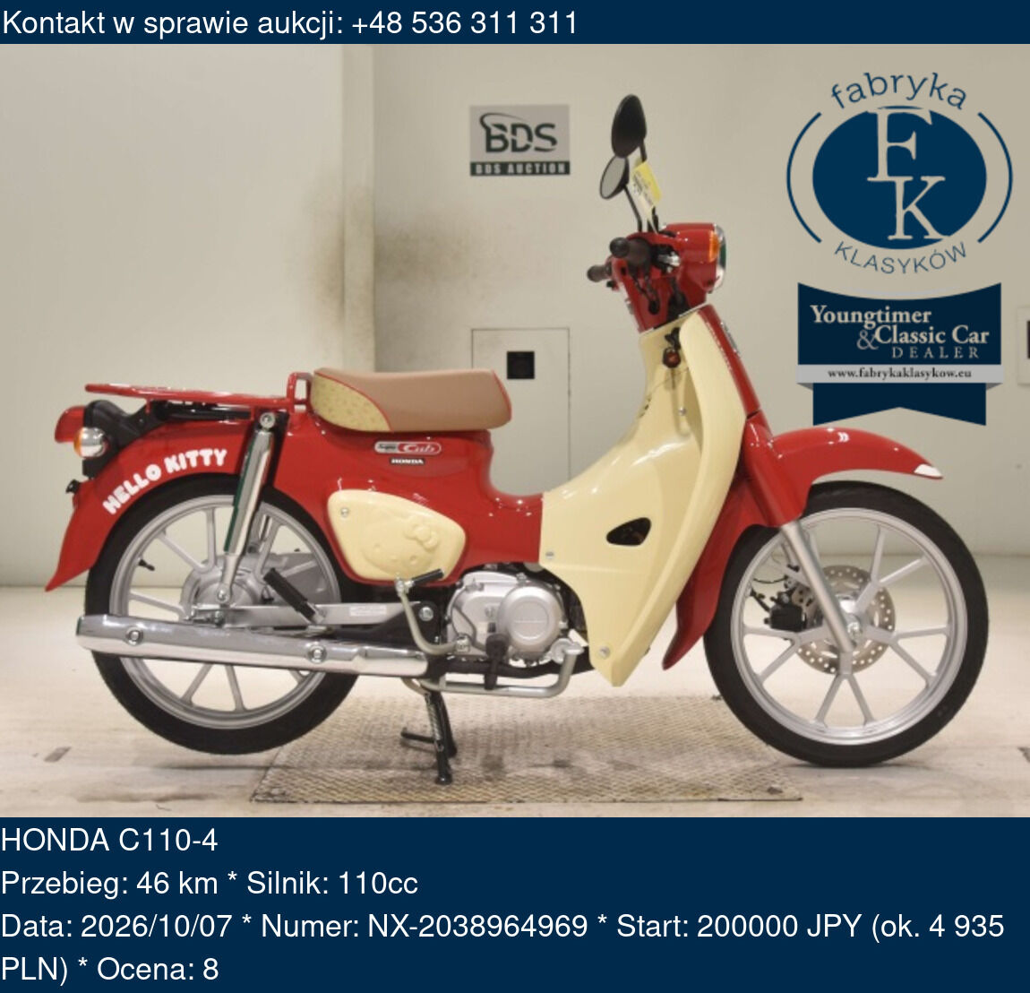 HONDA C110-4  - zdjęcie 2