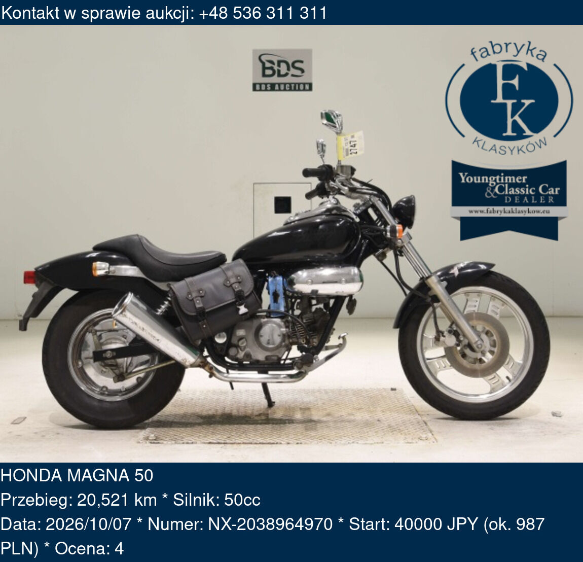 HONDA MAGNA 50  - zdjęcie 2