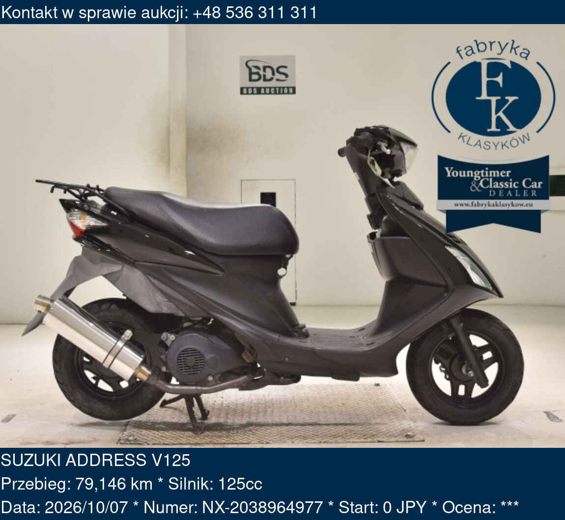 SUZUKI ADDRESS V125  - zdjęcie 2