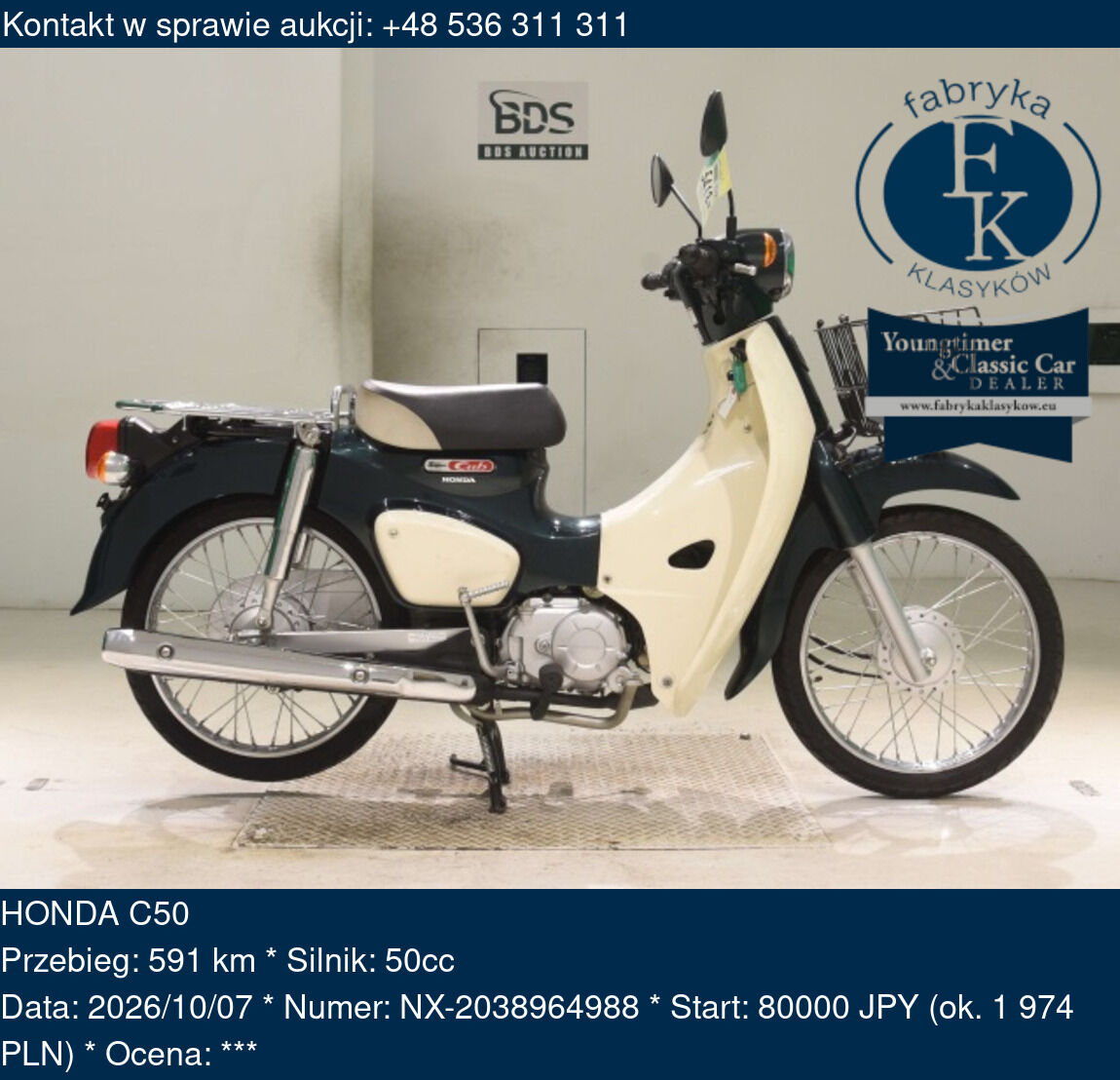 HONDA C50  - zdjęcie 2