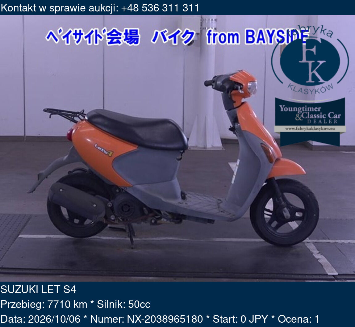 SUZUKI LET S4  - zdjęcie 2