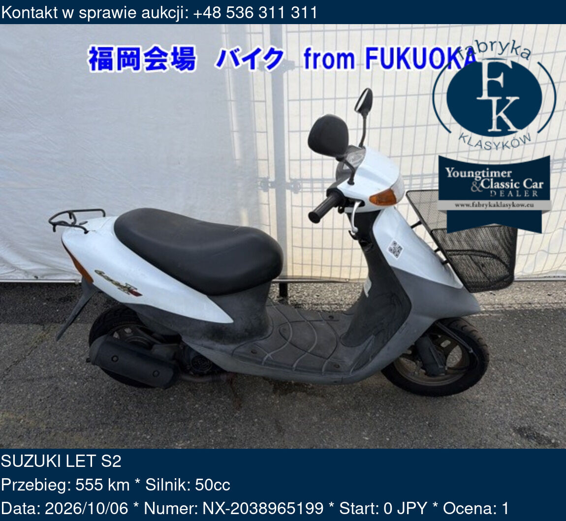SUZUKI LET S2  - zdjęcie 2