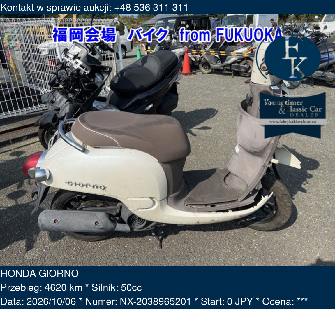 HONDA GIORNO - zdjęcie 2