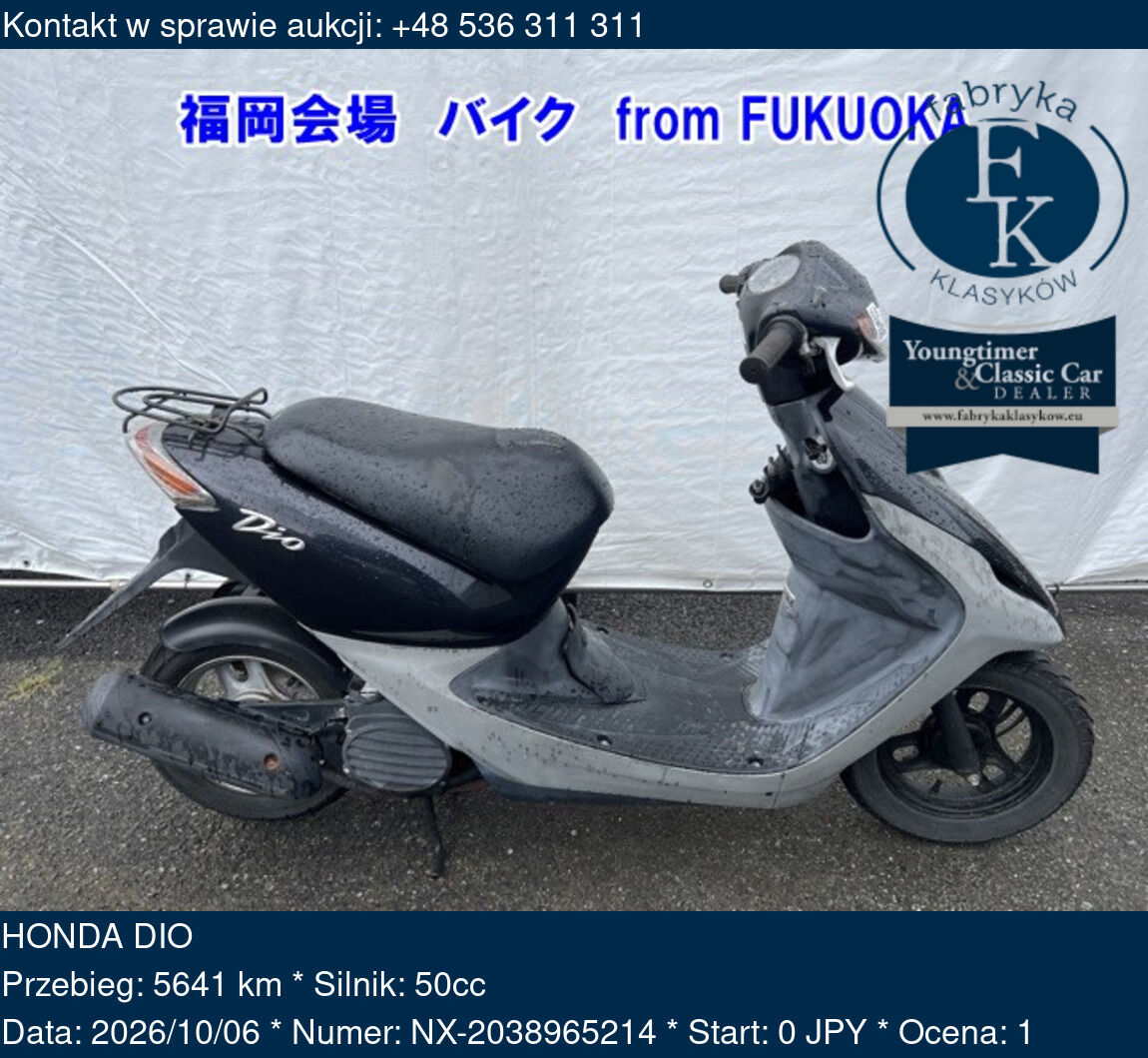 HONDA DIO  - zdjęcie 2