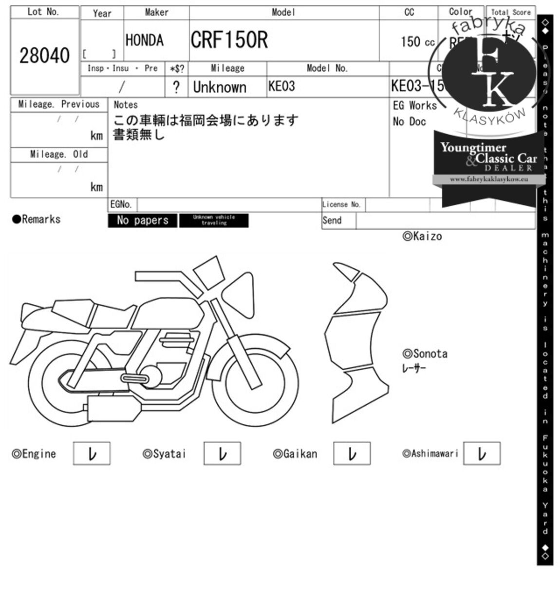 HONDA CRF150R  - zdjęcie 8