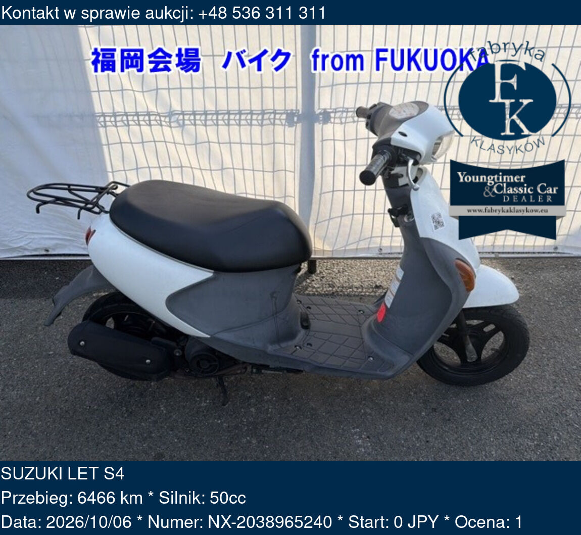 SUZUKI LET S4  - zdjęcie 2
