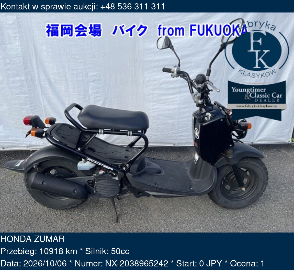 HONDA ZUMAR - zdjęcie 2