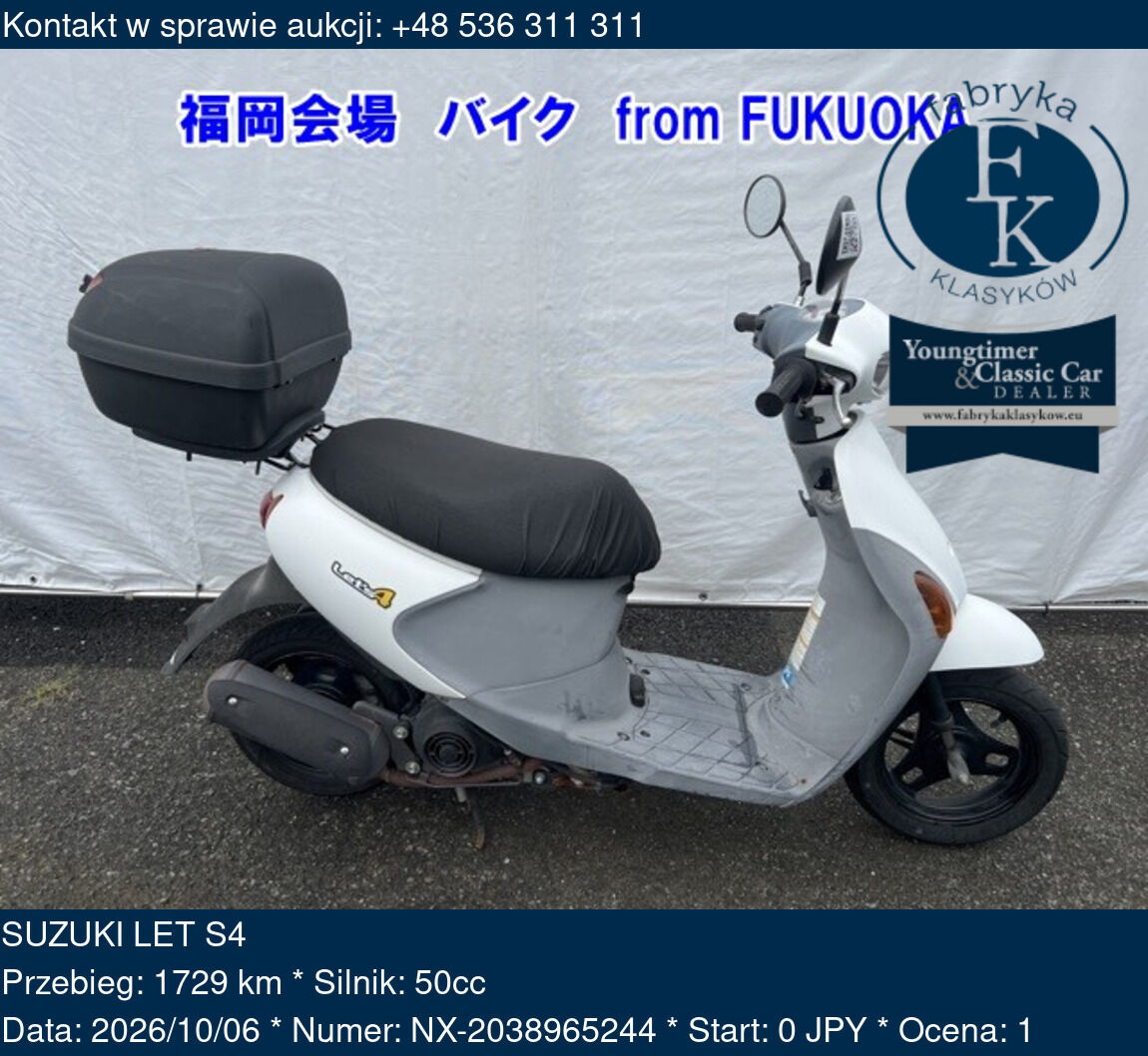SUZUKI LET S4  - zdjęcie 2