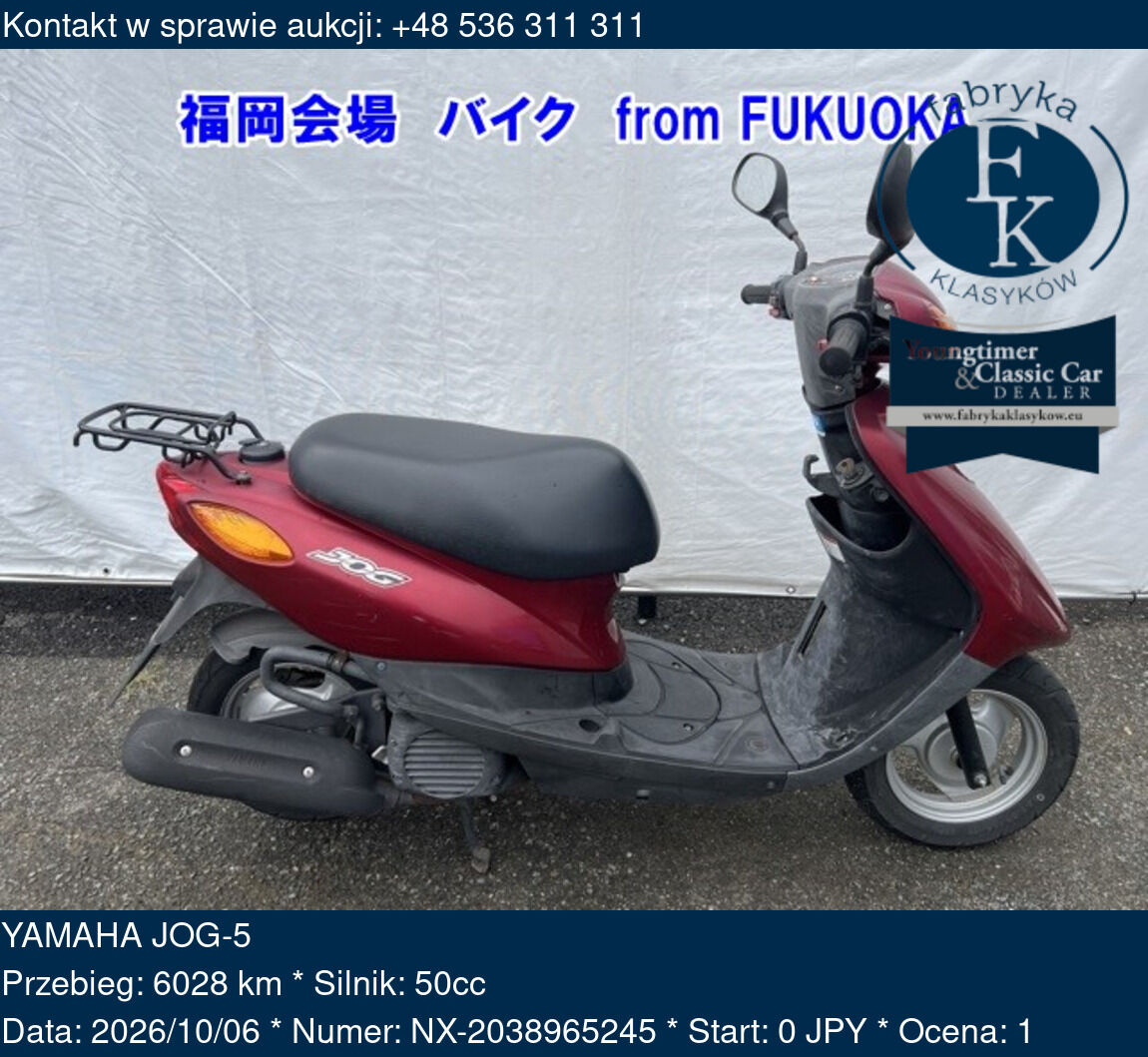 YAMAHA JOG-5  - zdjęcie 2