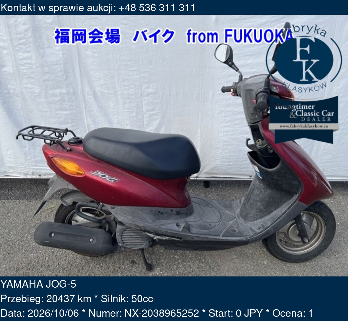 YAMAHA JOG-5  - zdjęcie 2