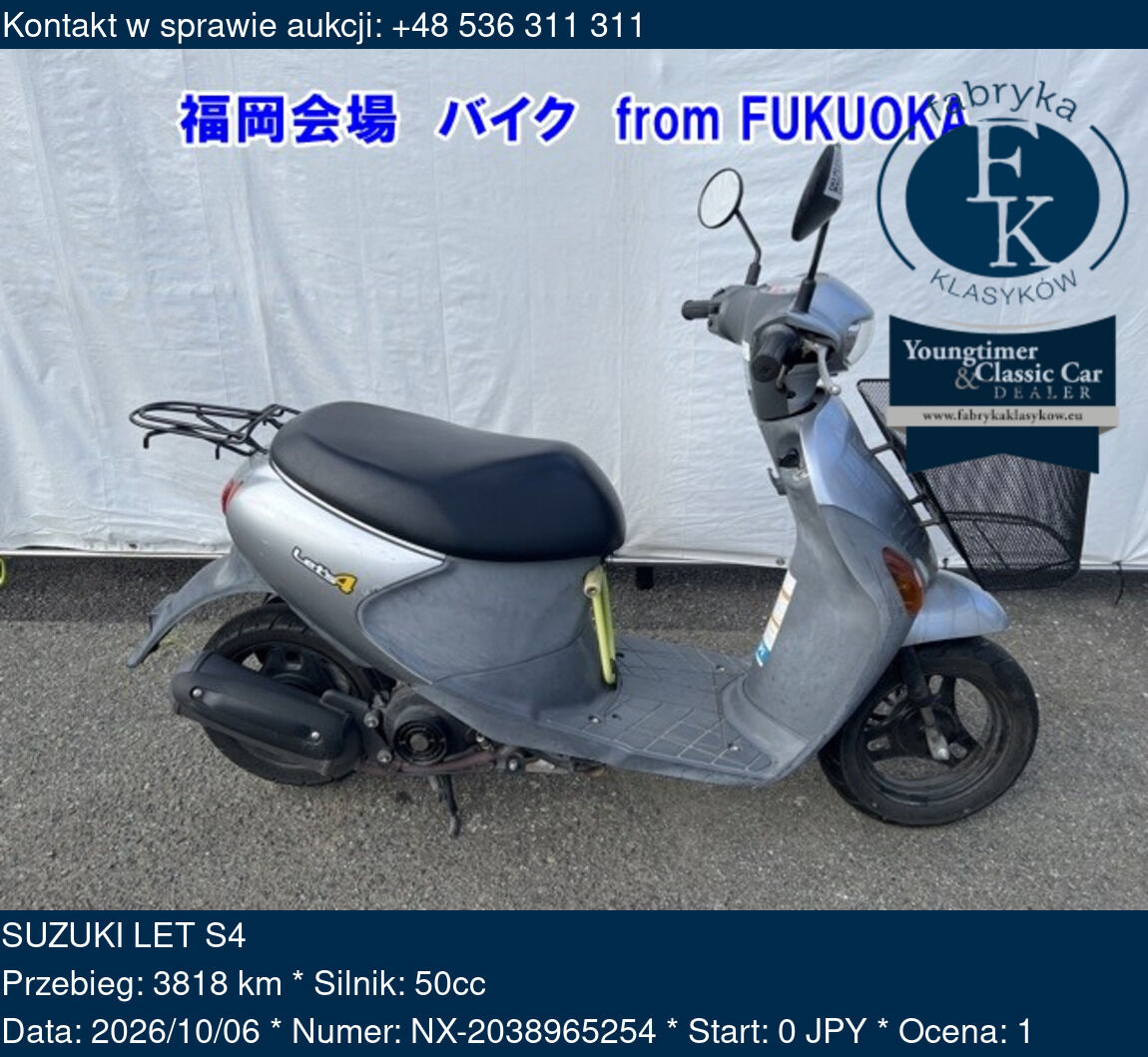 SUZUKI LET S4  - zdjęcie 2