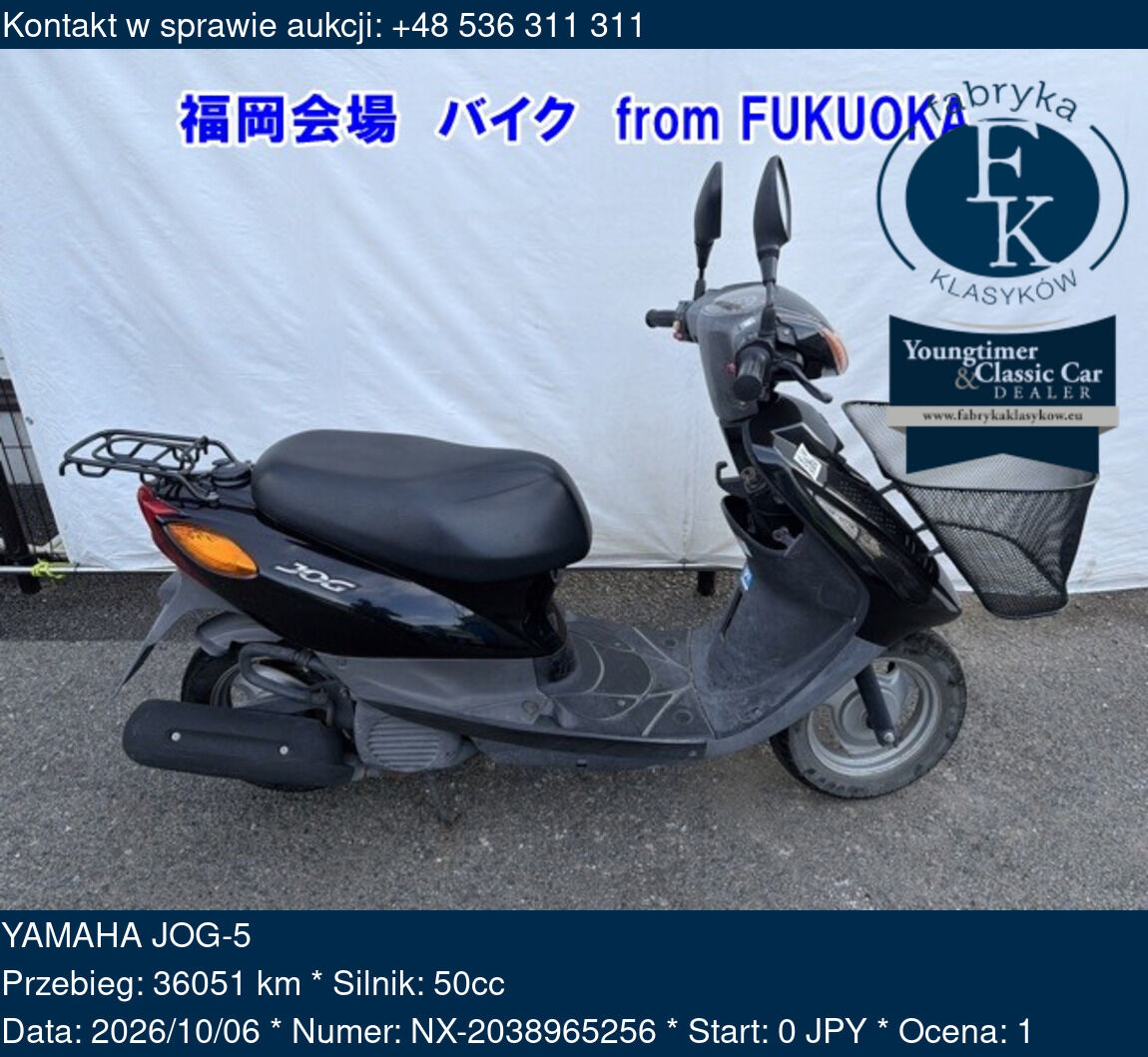 YAMAHA JOG-5  - zdjęcie 2
