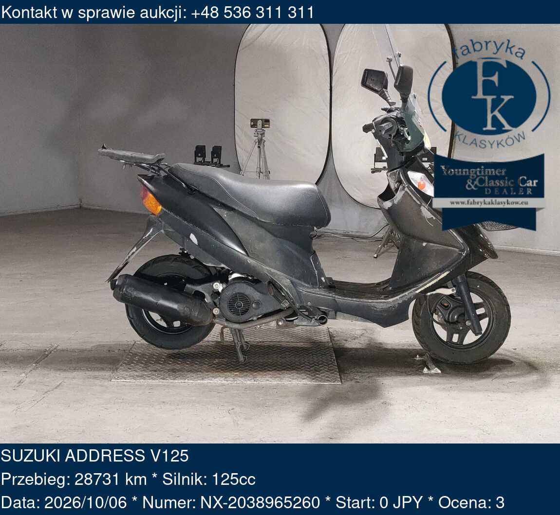 SUZUKI ADDRESS V125 - zdjęcie 2