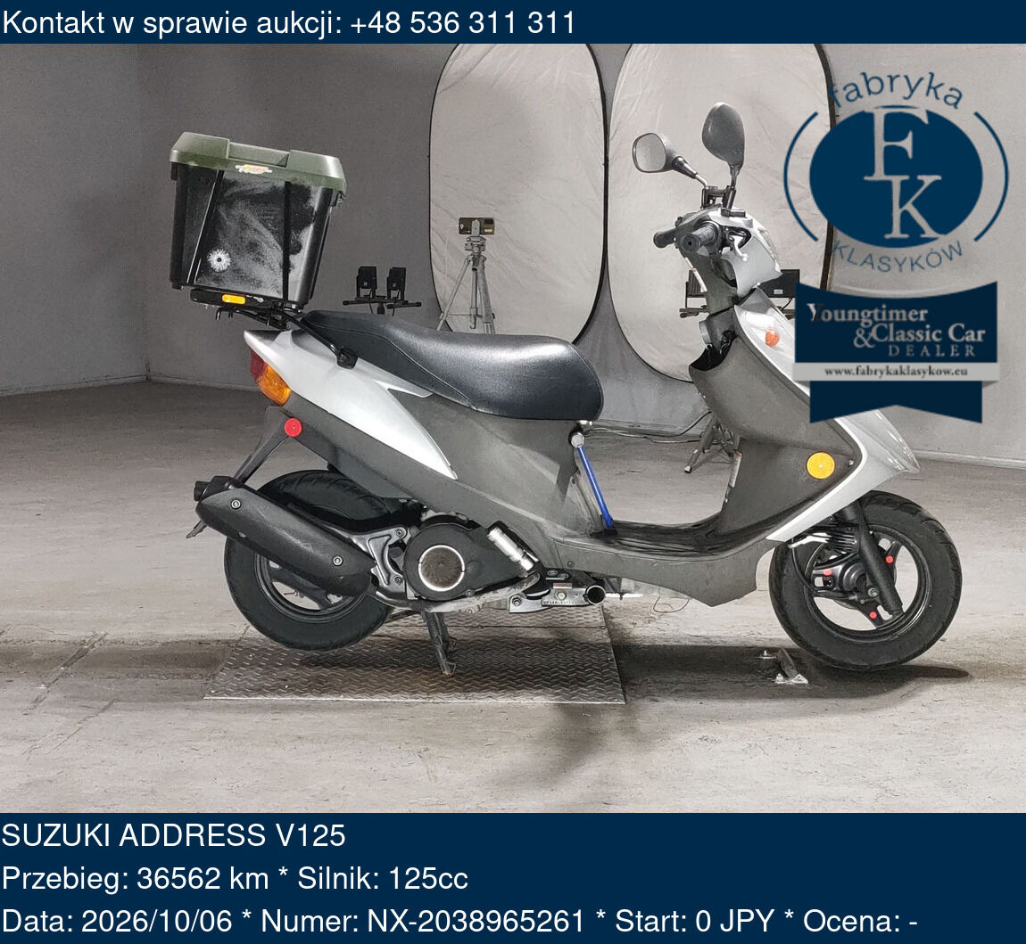 SUZUKI ADDRESS V125  - zdjęcie 2
