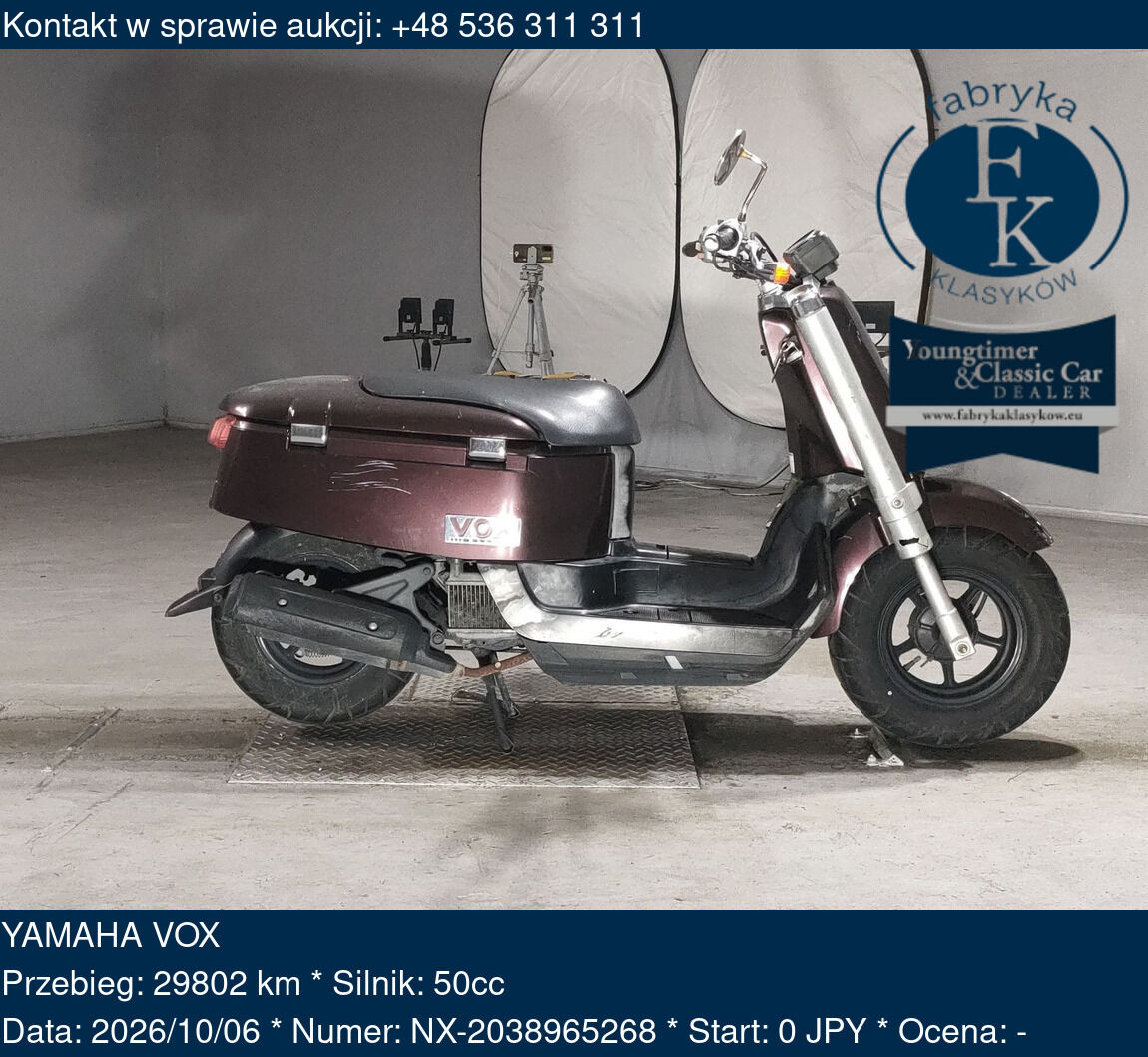 YAMAHA VOX  - zdjęcie 2