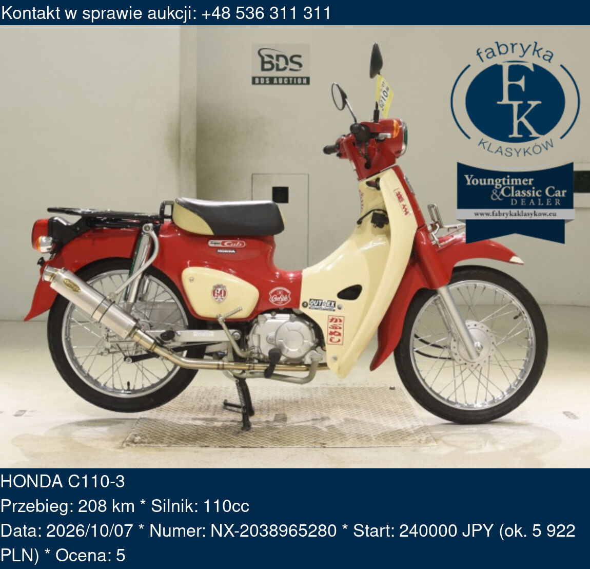 HONDA C110-3  - zdjęcie 2