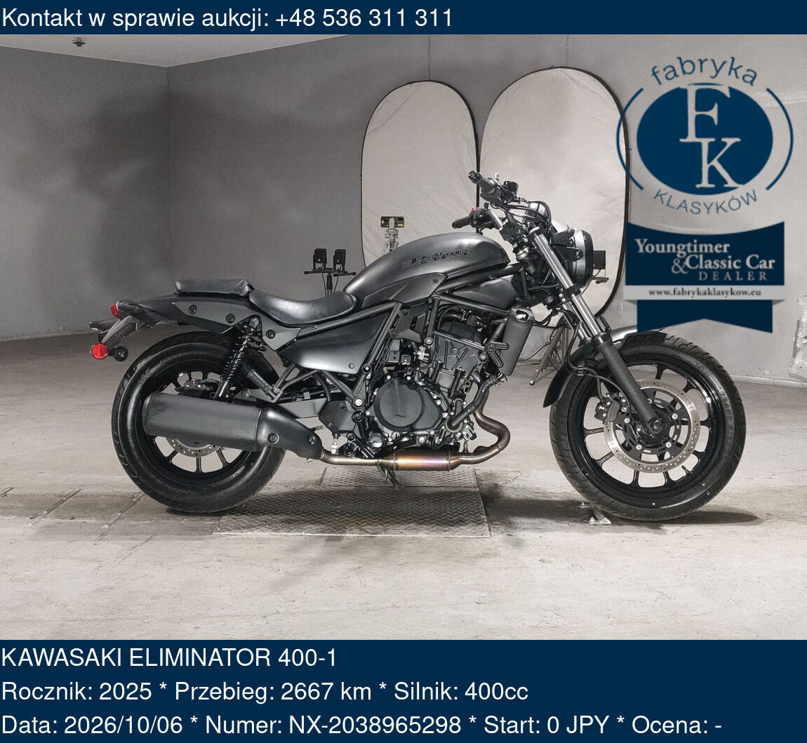 KAWASAKI ELIMINATOR 400-1 2025 - zdjęcie 2