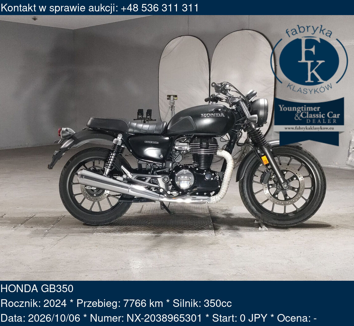 HONDA GB350 2024 - zdjęcie 2
