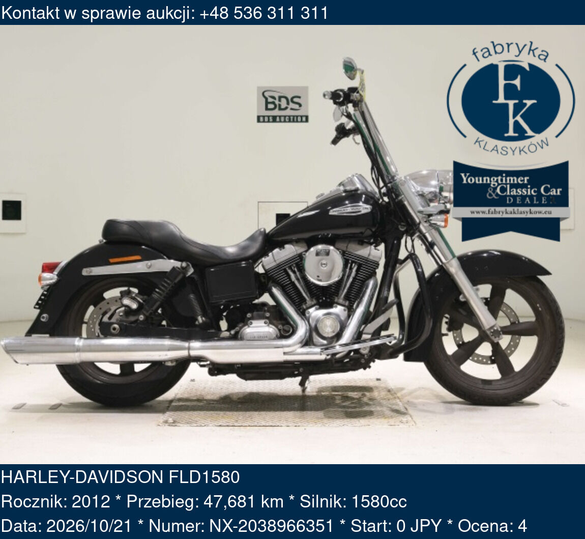HARLEY-DAVIDSON FLD1580 2012 - zdjęcie 2