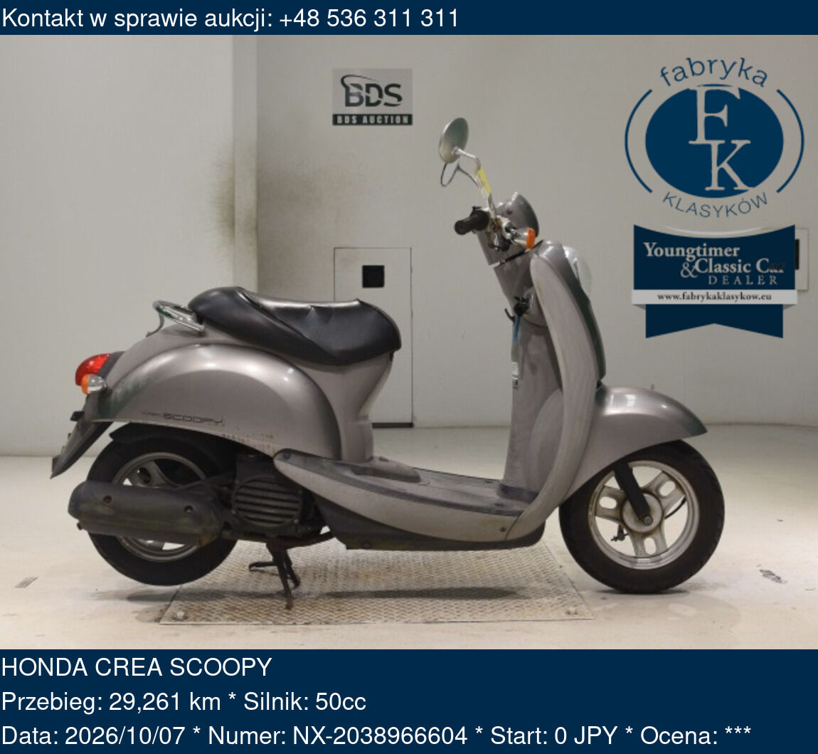 HONDA CREA SCOOPY  - zdjęcie 2