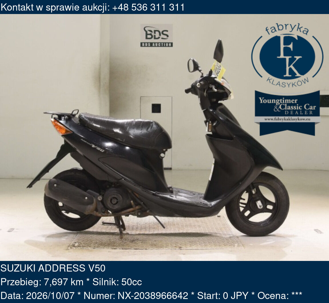 SUZUKI ADDRESS V50  - zdjęcie 2